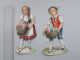 CHROMO DECOUPIS Grand Format: ENFANTS Avec FLEURS Lot 2 Différents Même Série - Tenue Traditionnelle Panier Rose - Enfants