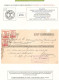 TP 123(3) S/Reçu De 56,05 Frs Etabli à BXL Déposée BXL(Q-L) 28/7/1913 Présentation à Moustier - 1912 Pellens