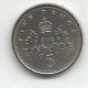 GREAT BRITAIN 5 PENCE 1995 - 5 Pence & 5 New Pence