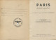 Rare Petit Guide De Paris Du Soldat Allemand "Paris Deutsch Gesehen" - 1939-45