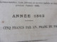 Delcampe - IMPORTANT , Année 1862  Population Des VILLES De FRANCE Par Départements ;Reconstruction Pont MORAND à Nantes; Etc - Décrets & Lois