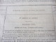 Delcampe - 1862  RECUEIL Des LOIS : Tableaux De Population Des Départements De L'Empire  ;Reconstruction Pont MORAND à Nantes; Etc - Décrets & Lois