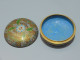 Delcampe - -ANCIENNE BOITE BIJOUX BONBONNIERE EMAUX Cloisonnés COLLECTION VITRINE Déco   E - Boxes