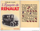 C1  AUTO Picard L EPOPEE DE RENAULT Grand Format 1976 EPUISE Automobile PORT INCLUS FRANCE - Auto