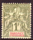 Dahomey 1901 Y.T.15 */MH VF/F - Ongebruikt