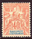 Dahomey 1901 Y.T.12 */MH VF/F - Ongebruikt