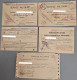 LOT 5 Documents : SERVICE MILITAIRE CLASSE 1944 - 54 NANCY - 45 ORLÉANS - Documents