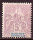 Dahomey 1901 Y.T.17 */MH VF/F - Ongebruikt