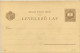 Ungarn- Ganzsache - Postal Stationery