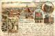 Gruss Aus Cottbus - Litho - Cottbus