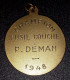 BELGIQUE Médaille Prix De Concours De Tir U.S.T.B 1948 - Gemeindemünzmarken