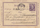 Ned. India 1891: Post Card To Samarand - Indonesia