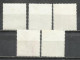 Q698B-SERIE COMPLETA II CENTENARIO 1952.EDIFIL 1106/1110 CATALOGO 46€.  V CENTENARIO DEL NACIMIENTO DE FERNANDO EL CATÓL - Used Stamps