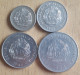 4 X ROEMENIË: HIGH GRADED 5-15-25 BANI + 1 LEU 1966 KM 92a-93-94 & 95 SET In UNC !! - Roemenië