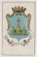 Suwalki, Suvalkai, Coat Of Arms, Postcard Circa 1923 - Polen