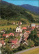 Ansichtskarte Glottertal Blick über Den Ort Zur Kirche 1982 - Glottertal