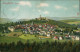 Ansichtskarte Königstein (Taunus) Panorama-Ansicht Mit Burg 1911 - Königstein