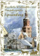 Ansichtskarte Spremberg Grodk Ev. Kreuzkirche Im Winter - Zeichnung 1995 - Spremberg