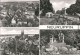 Neuruppin Panorama-Ansicht, Kirche, Denkmal, Brunnen, Straße 1983 - Neuruppin