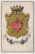 Геранёны, Geranainys, Coat Of Arms, Postcard Circa 1923 - Belarus