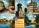 Ansichtskarte Melsungen Straße, Brücke, Rathaus, Burg 1961 - Melsungen