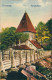 Ansichtskarte Osnabrück Holzbrücke - Pernickelturm 1912  - Osnabrueck