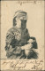 Postcard Ägypten (allgemein) Trachten - Typen (Ägypten) Frau 1908 - Other & Unclassified