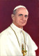 Ansichtskarte  Paulus Papst Vatikan Paul VI 1970 - Papes