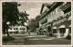 Ansichtskarte Oberammergau Dorfplatz - Gaststätte 1937 - Oberammergau