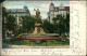 Postcard Posen Poznań Königsplatz, Perseusbrunnen 1904 - Polen