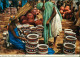 Sokoto Pot Sellers Market Scene Einheimische Marktverkäufer 1976 - Nigeria