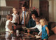 Vaduz Erbprinzen, Prinzen Familie, Famileinfoto Mit Kindern 1975 - Liechtenstein