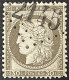YT 56 LGC 2145 Lyon Rhone (68) Indice 1 1871-75 30c Brun Cérès Grands Chiffres France – 6ciel - 1871-1875 Ceres