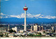 Calgary Technische Bauten Fernsehturm Tower Panorama & Canadian Rockies 1991 - Altri & Non Classificati