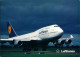 Ansichtskarte  Lufthansa Boeing 747-400 Flugwesen - Flugzeuge 1989 - 1946-....: Modern Era