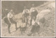 Foto  Wanderer Wandern Männer Und Frau In Tracht 1925 Privatfoto - Non Classificati