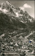 Ansichtskarte Mittenwald Panorama-Ansicht Mit Wetterstein Gebirge 1961 - Mittenwald