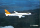 Ansichtskarte  Flugzeug Motiv-AK Airplane Fluggesellschaft CONDOR B 757 1990 - 1946-....: Modern Era