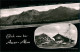 Ansichtskarte Bad Wiessee 2 Bild Auer-Alm, Kühe 1961 - Bad Wiessee