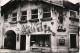 Ansichtskarte Mittenwald Bozner Weinstube Frescomalerei 1960 - Mittenwald