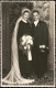 Foto  Hochzeit - Gruppenfoto BrautBräutigam In Schwarz 1956 Foto - Hochzeiten