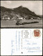 Königswinter Rhein Frachtschiff Passiert Königswinter Und Den Drachenfels 1966 - Königswinter