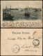 Postcard Montevideo Hafen Dampfer 1899 - Uruguay