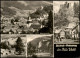 Steinbach-Hallenberg Panorama-Ansicht, Hallenburg, Hermannsberg 1975 - Steinbach-Hallenberg