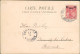 Istanbul Konstantinopel Constantinople Léandre 1906  Gel. Deutsche Post Const. - Turkey