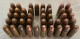 Delcampe - Lot De 43 Cartouches De 9mm. Allemand Anglais Américain. 1939-1945. WW2. - Armes Neutralisées