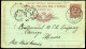 Cartolina Italiana Per L'Estero - 10 Ct. - Roma Ferrovia To Chicago, Illinois - 1890 - Stamped Stationery