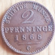 DUITSLAND / PRUISEN: 2 PFENNIGE 1868 C KM 481 XF - Groschen & Andere Kleinmünzen