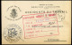 Ministère De La Justice - Service Judiciaire - Accidents Du Travail - Postkarten 1934-1951