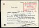 Postkaart / Carte Postale Naar Bruxelles : 'Ets A. Dubucq, Ciney' - 1953-1972 Glasses